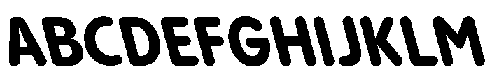 PPPangramSansRoundedNarrow ExtraboldReclined Instance Font UPPERCASE