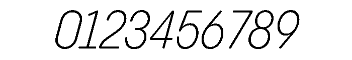 PPPangramSansRoundedNarrow LightItalic Instance Font OTHER CHARS