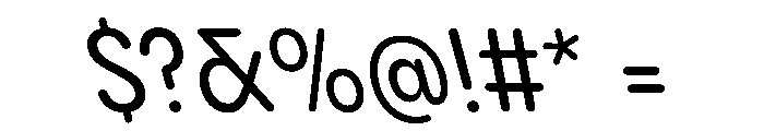 PPPangramSansRoundedNarrow MediumReclined Instance Font OTHER CHARS