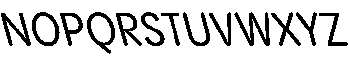 PPPangramSansRoundedNarrow MediumReclined Instance Font UPPERCASE