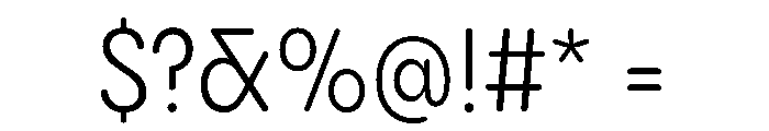PPPangramSansRoundedNarrow Regular Instance Font OTHER CHARS