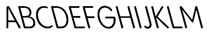 PPPangramSansRoundedNarrow RegularReclined Instance Font UPPERCASE