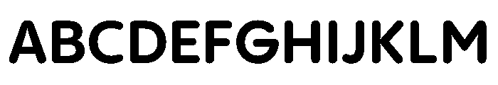PPPangramSansRoundedNormal Bold Instance Font UPPERCASE