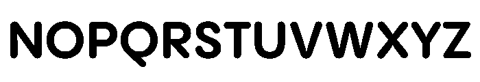 PPPangramSansRoundedNormal Bold Instance Font UPPERCASE