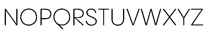 PPPangramSansRoundedNormal Light Instance Font UPPERCASE