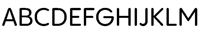 PPPangramSansRoundedNormal Medium Instance Font UPPERCASE