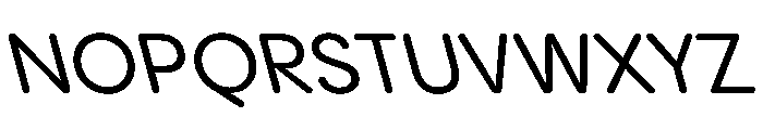 PPPangramSansRoundedNormal MediumReclined Instance Font UPPERCASE