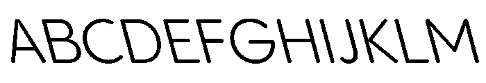 PPPangramSansRoundedNormal RegularReclined Instance Font UPPERCASE