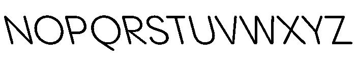 PPPangramSansRoundedNormal RegularReclined Instance Font UPPERCASE