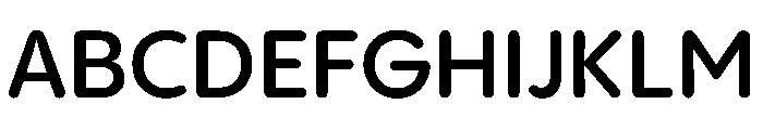 PPPangramSansRoundedNormal Semibold Instance Font UPPERCASE