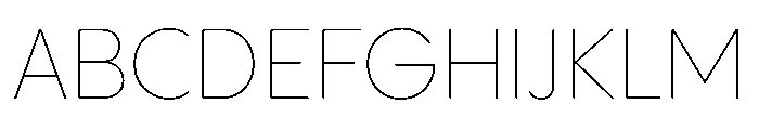PPPangramSansRoundedNormal Thin Instance Font UPPERCASE