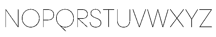 PPPangramSansRoundedNormal Thin Instance Font UPPERCASE