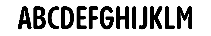 PPPangramSansRoundedSlim Bold Instance Font UPPERCASE