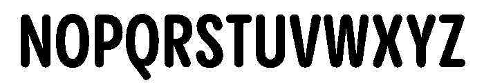 PPPangramSansRoundedSlim Bold Instance Font UPPERCASE