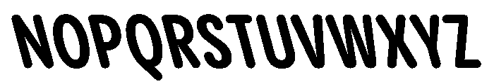 PPPangramSansRoundedSlim BoldReclined Instance Font UPPERCASE