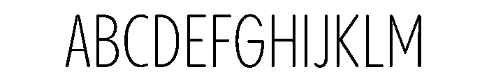 PPPangramSansRoundedSlim Light Instance Font UPPERCASE