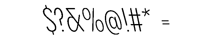 PPPangramSansRoundedSlim LightReclined Instance Font OTHER CHARS