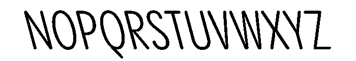 PPPangramSansRoundedSlim RegularReclined Instance Font UPPERCASE