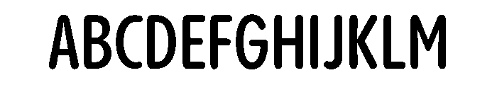 PPPangramSansRoundedSlim Semibold Instance Font UPPERCASE