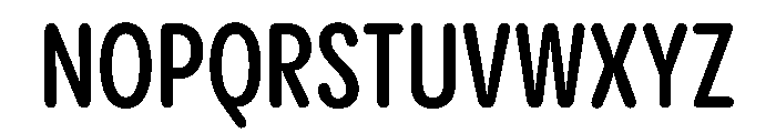 PPPangramSansRoundedSlim Semibold Instance Font UPPERCASE