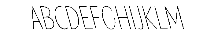PPPangramSansRoundedSlim ThinReclined Instance Font UPPERCASE
