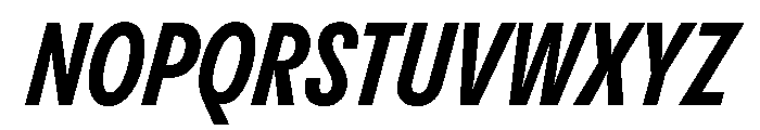 PPPangramSansSlim BoldItalic Instance Font UPPERCASE