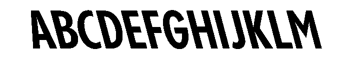 PPPangramSansSlim BoldReclined Instance Font UPPERCASE