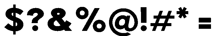 PPPierSans Black 825e9f9d Font OTHER CHARS