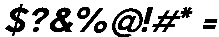 PPPierSans BoldItalic 2cb158b5 Font OTHER CHARS
