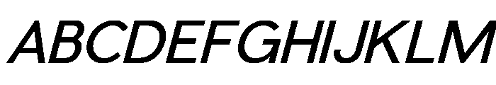PPPierSans Italic 8f18e1c2 Font UPPERCASE