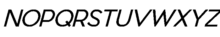 PPPierSans LightItalic 0d436807 Font UPPERCASE