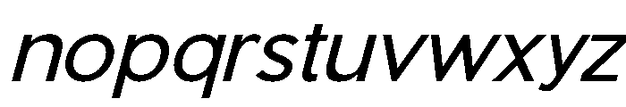 PPPierSans LightItalic 0d436807 Font LOWERCASE
