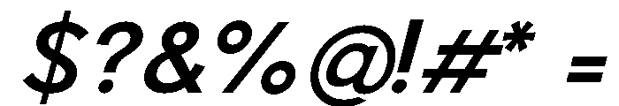 PPPierSans MediumItalic Ab3afb6c Font OTHER CHARS