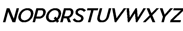 PPPierSans MediumItalic Ab3afb6c Font UPPERCASE