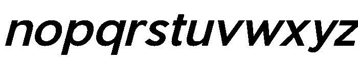 PPPierSans MediumItalic Ab3afb6c Font LOWERCASE