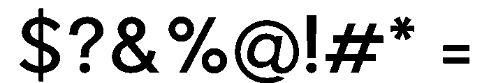 PPPierSans Regular 32327072 Font OTHER CHARS