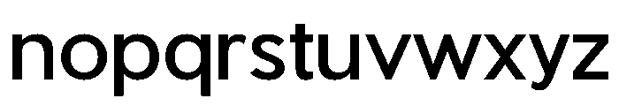 PPPierSans Regular 32327072 Font LOWERCASE