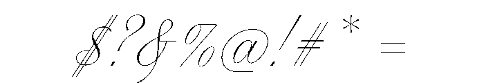 PPPlayground Thin Instance Font OTHER CHARS