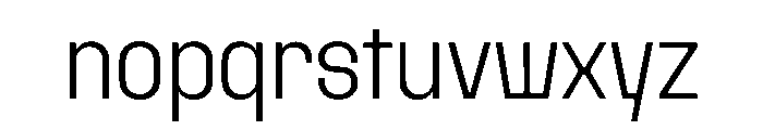 PPRader Extralight Instance Font LOWERCASE