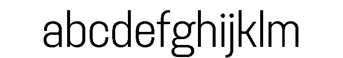PPRader Extralight FONT