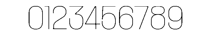 PPRader Hairline Instance Font OTHER CHARS