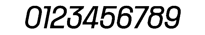 PPRader Italic Instance Font OTHER CHARS