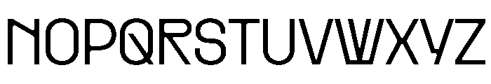 PPRader Light Instance Font UPPERCASE