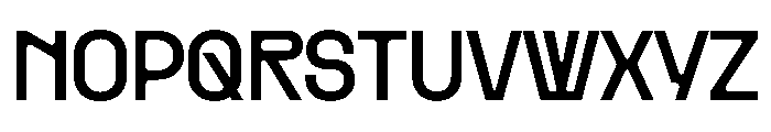 PPRader Medium Instance Font UPPERCASE