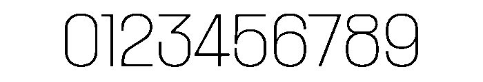 PPRader Thin Instance Font OTHER CHARS