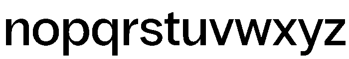 PPRadioGrotesk Medium Instance Font LOWERCASE