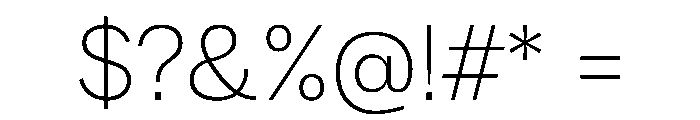 PPRadioGrotesk Thin Instance Font OTHER CHARS