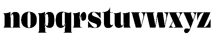 PPRightDidone Black Instance Font LOWERCASE