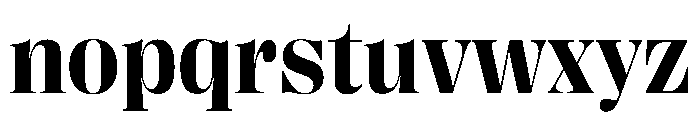 PPRightDidone Bold Instance Font LOWERCASE
