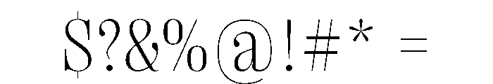 PPRightDidone CompactFine Instance Font OTHER CHARS